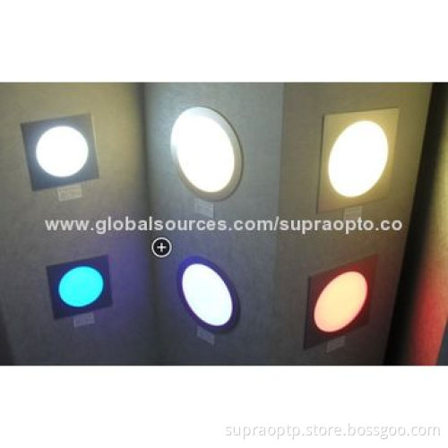 Round LED Panel Light with 9W 96 pieces of 3528 SMD LEDs and 105 degrees Beam angleNew